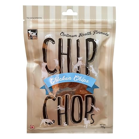 Chip Chops - Chicken Chips Dog Treats 70G