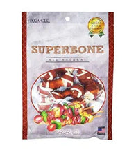 Load image into Gallery viewer, SUPERBONE Chicken Knotted Bone for Dogs, with BBQ Flavour 140g

