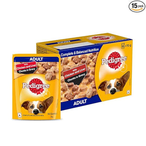 Pedigree Adult - Chicken & Liver Chunks in Gravy