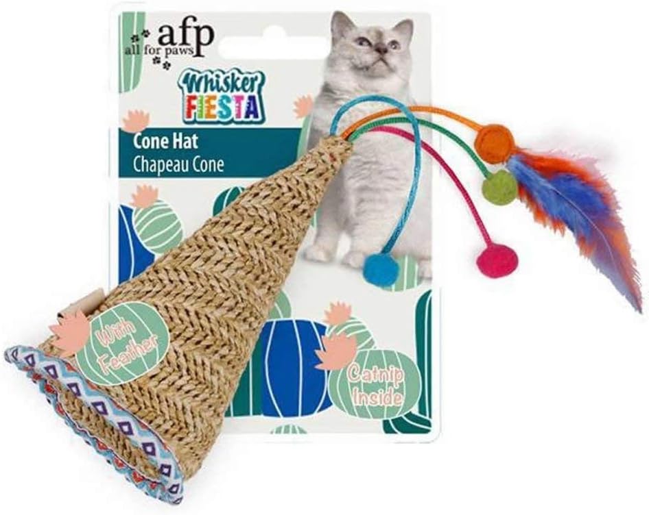 AFP - Cat Toys - Whisker Fiesta-Cone Hat