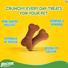 Load image into Gallery viewer, Pedigree Biscrok Biscuits (Above 4 Months) Dog Treats, Chicken Flavour, Source of Calcium, Goodness of  Protein
