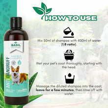 Load image into Gallery viewer, Basil Anti-Itch Shampoo Anti Dandruff
