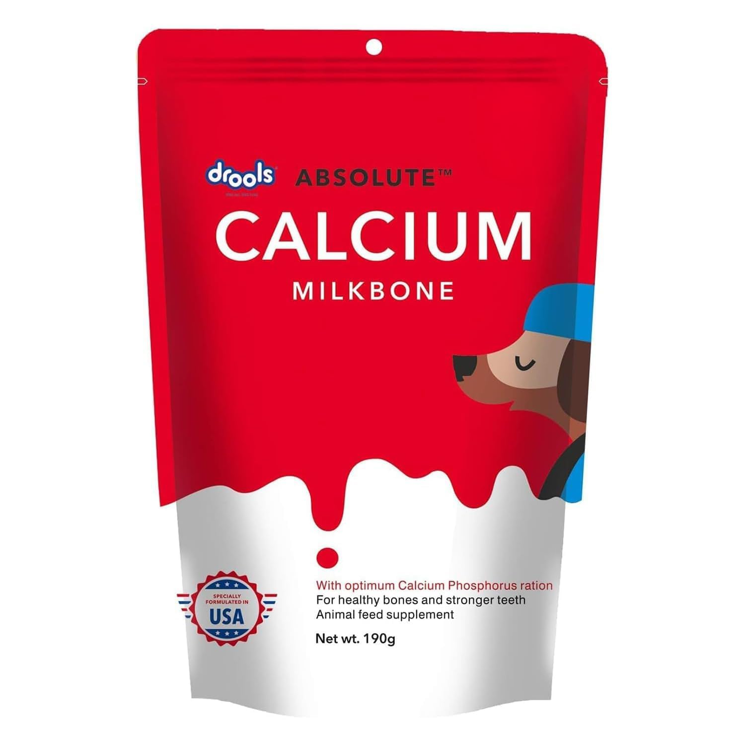 Drools Absolute Calcium Milk Bone 190g