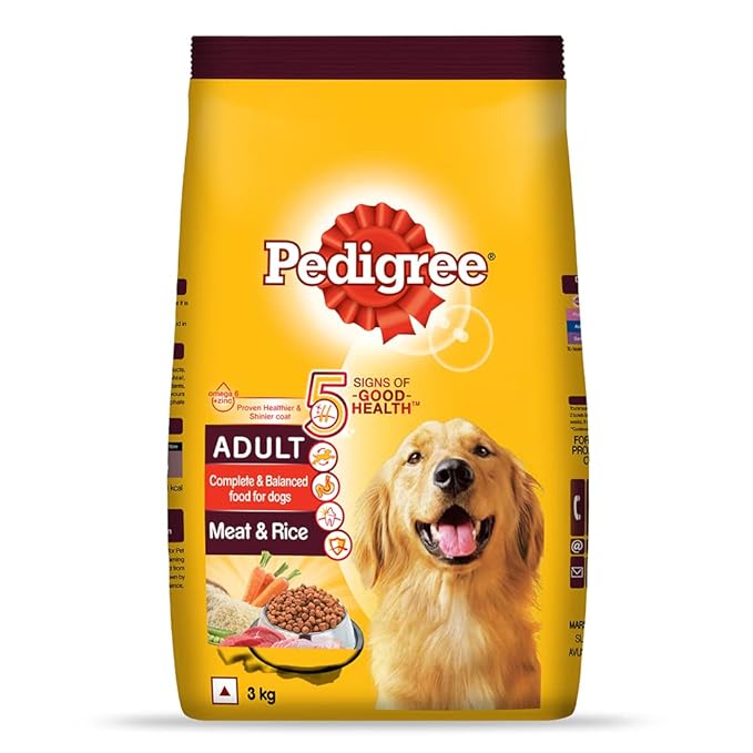 Pedigree Adult - Meat & Rice Dog Dry Food