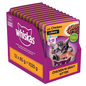 Whiskas Kitten - Chicken in Gravy
