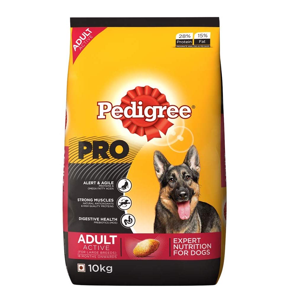 Pedigree - Pro - Adult Large Breed Dry Dog Food - 10kg