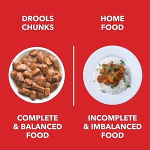 Drools Adult Chunks in Gravy - Chicken & Chicken Liver Chunks