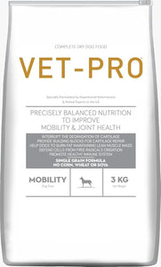 Vet Pro Mobility Adult Dog Food Chicken 3kg