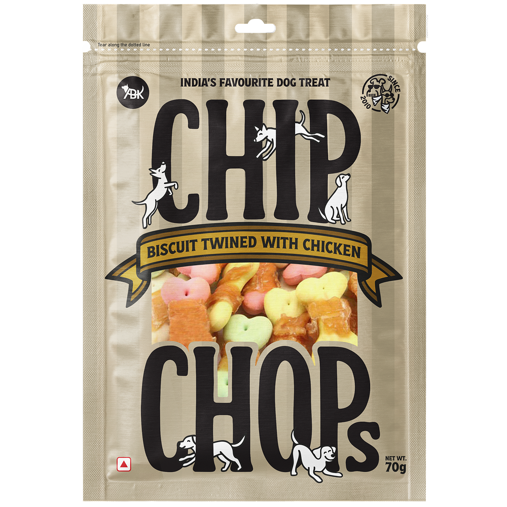 Chip Chop S Biscuit Twined With Chicken 70g