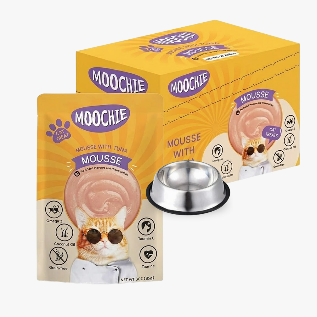 Moochie Cat Wet Food Mousse With Tuna