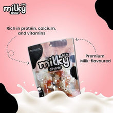 Load image into Gallery viewer, Dogaholic Milky Chew Chicken &amp; Milk Flavored Bone Style Dog Treats, Suitable For All Dog Breeds, All Life Stages, 140g
