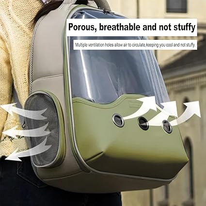 Petstreet Bubble Carrier Backpack For Small Dogs and Cats |