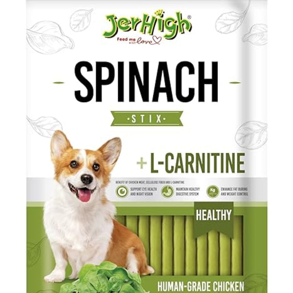 JerHigh Spinach Stix 100G