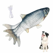 Load image into Gallery viewer, Holy Paws Dog Fish Toy Electric Moving Toy Realistic Flopping Fish Toy
