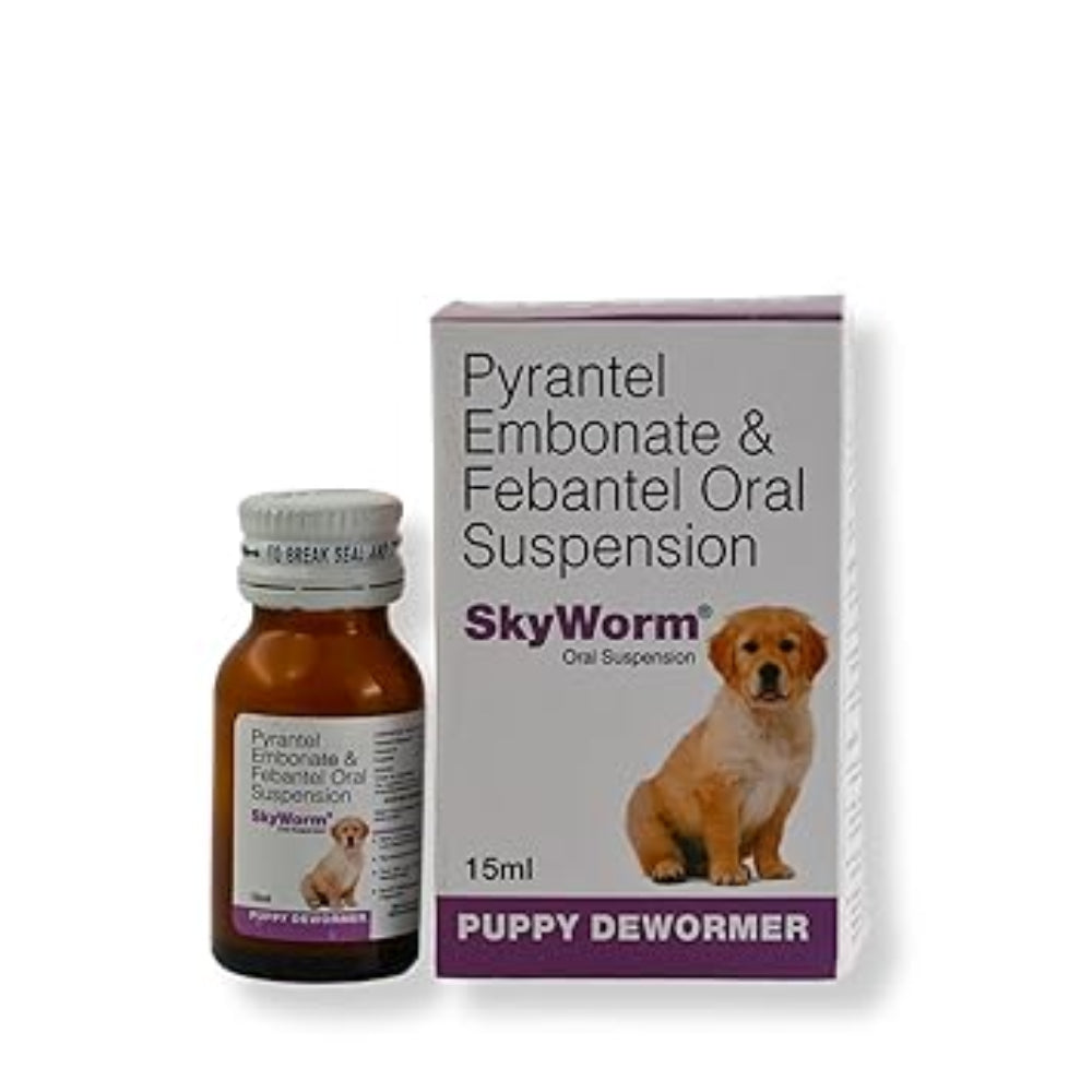 Sky Worm Oral Suspension Broad Spectrum Dogs 15ml