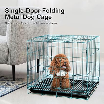 Petstreet Metal Cage With Removable Tray For Dogs |