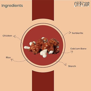 Chip Chops - Chicken & Calcium Bone