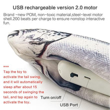 Load image into Gallery viewer, Holy Paws Dog Fish Toy Electric Moving Toy Realistic Flopping Fish Toy
