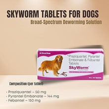 Load image into Gallery viewer, Skyworm Dog Dewormer Praziquantel Pyrantel Febantel
