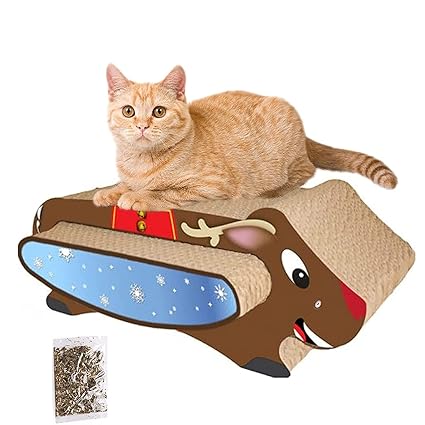 Cat Scratch Pad | Ultimate Cat Scratching Board with Catnip for Indoor Cats |
