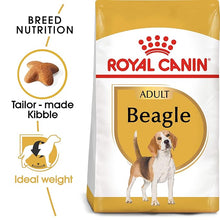 Load image into Gallery viewer, Royal Canin Pellet Beagle Adult Dog Food, Meat Flavour, 3 KG,Pack of 1
