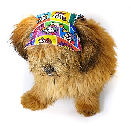 Unleash Cotton Dog Cap| Outdoor Sport Sun Protection Baseball Cap for Male & Female Dogs | Color May Vary