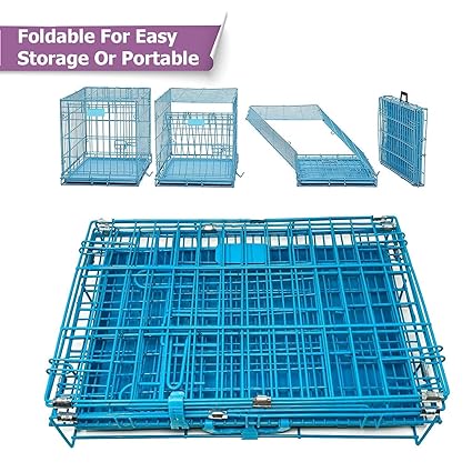 Petstreet Metal Cage With Removable Tray For Dogs |
