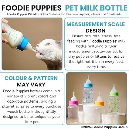 Petstreet Pet Feeding Bottle with Nipple and Cleaning Brush | 150ml |