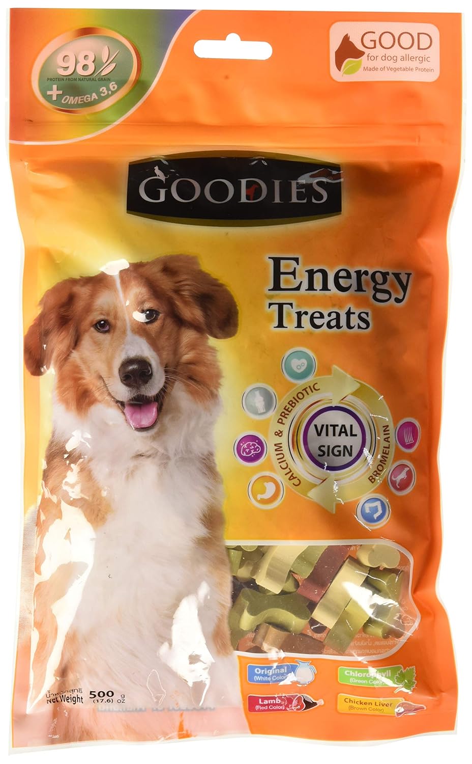 Goodies Energy Treat Cut Bone 500g