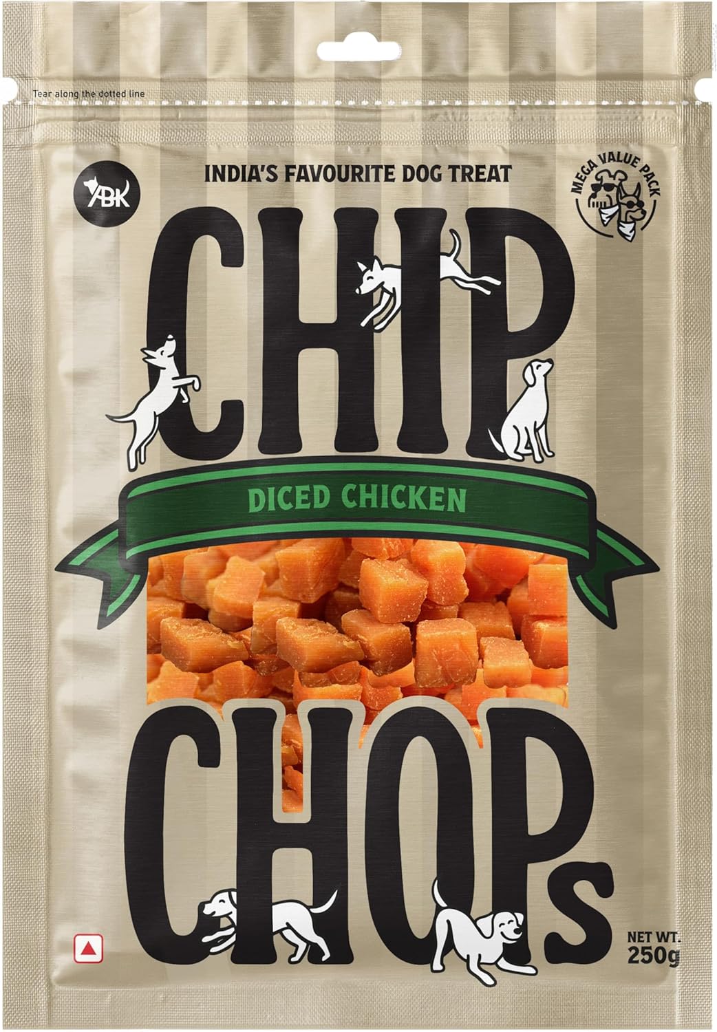 Chip Chop Diced Chicken 250g | Premium Fresh Boneless Diced Chicken Cubes | High Protein | Ready to Cook | Farm Fresh Chicken
