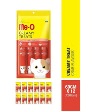 Load image into Gallery viewer, Me-O All Life Stages Creamy Cat Treat Crab Flavor
