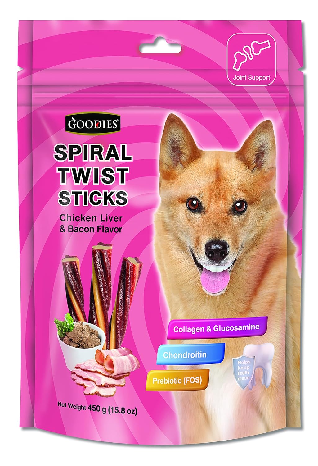 Goodies Spiral Sticks Liver & Bacon