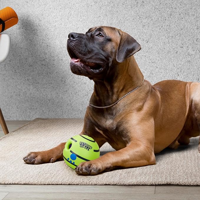 Petstreet Interactive Sound Ball Toy for Dogs and Puppies| Large |