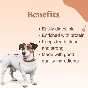 Superbone All Natural Chicken Sticks Dog Treat, 9 in 1 (Peanut Butter) | 140g