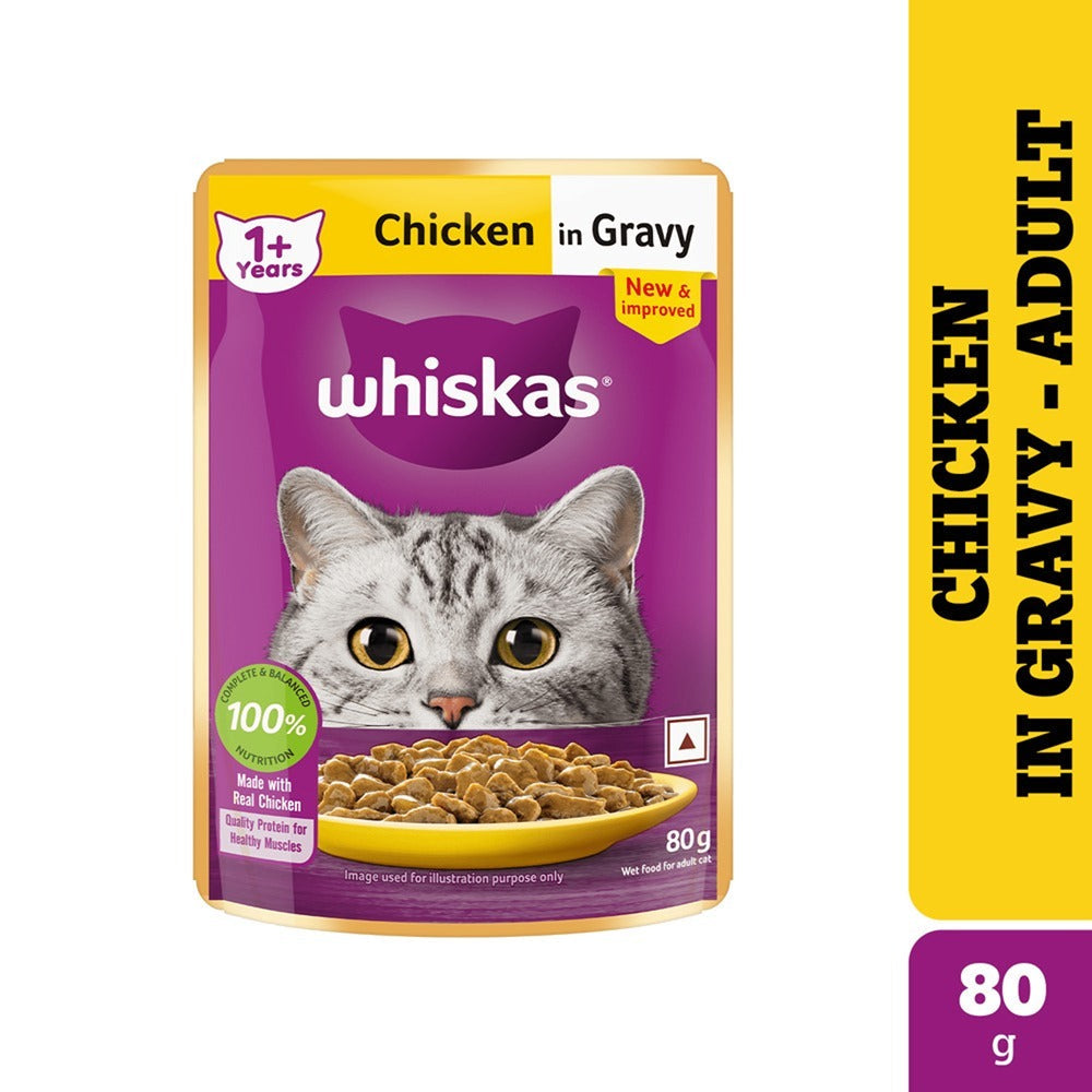Whiskas Adult Chicken In Gravy