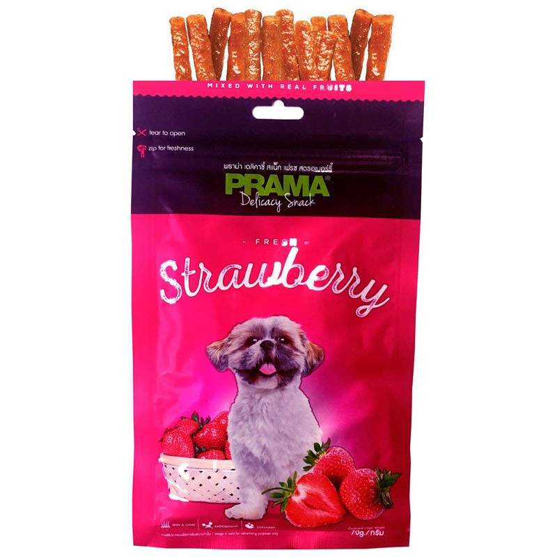 Prama Strawberry Stick 70g