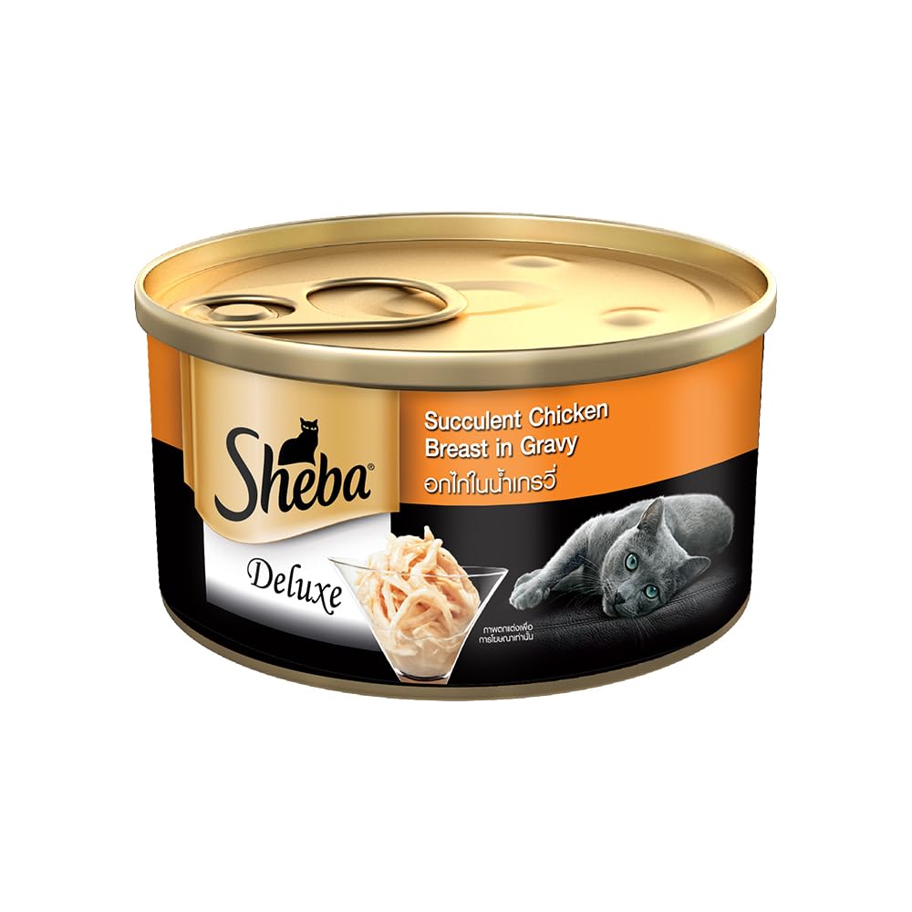 Sheba Succulent Chicken Breast In Gravy 85g