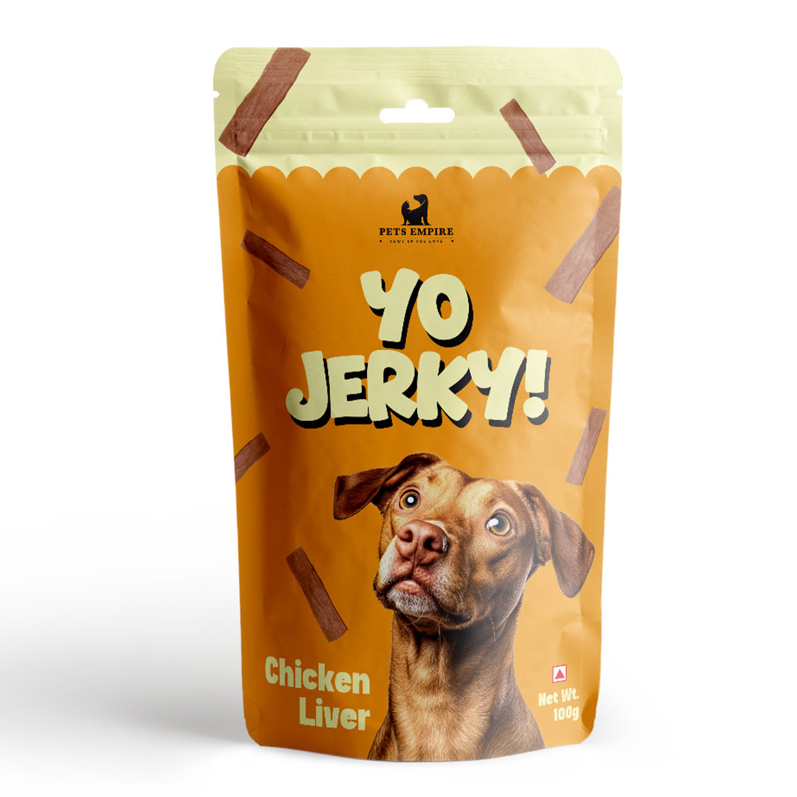 Pets Empire Yo Jerky Chicken Liver 100g