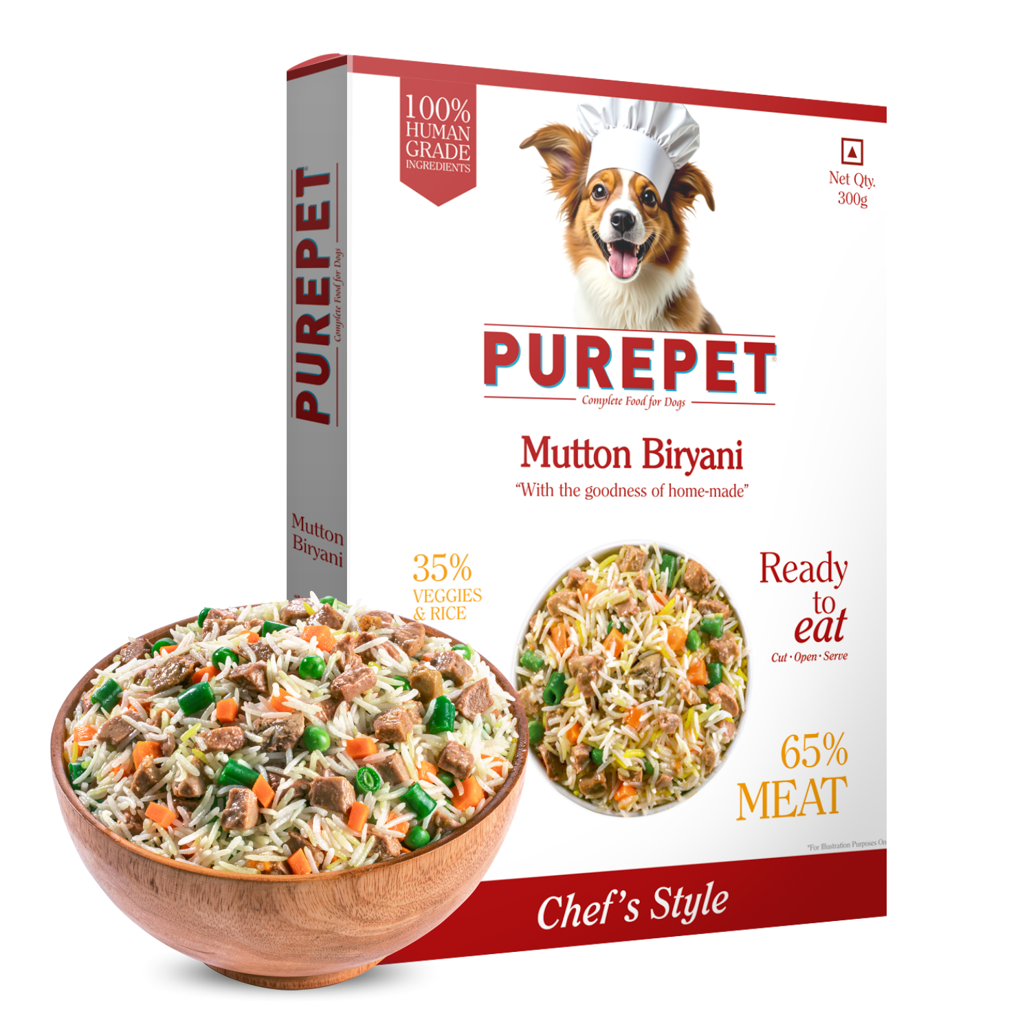 Purepet - Chef Style Mutton Biryani - 300gm