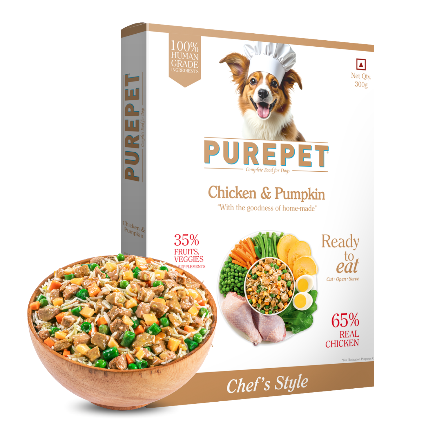 Purepet - Chef Style Chicken & Pumpkin - 300g