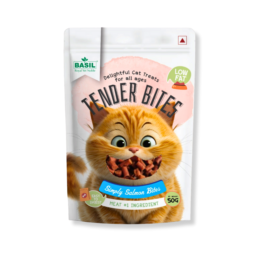 Basil - Tender Bite Salmon - 50g