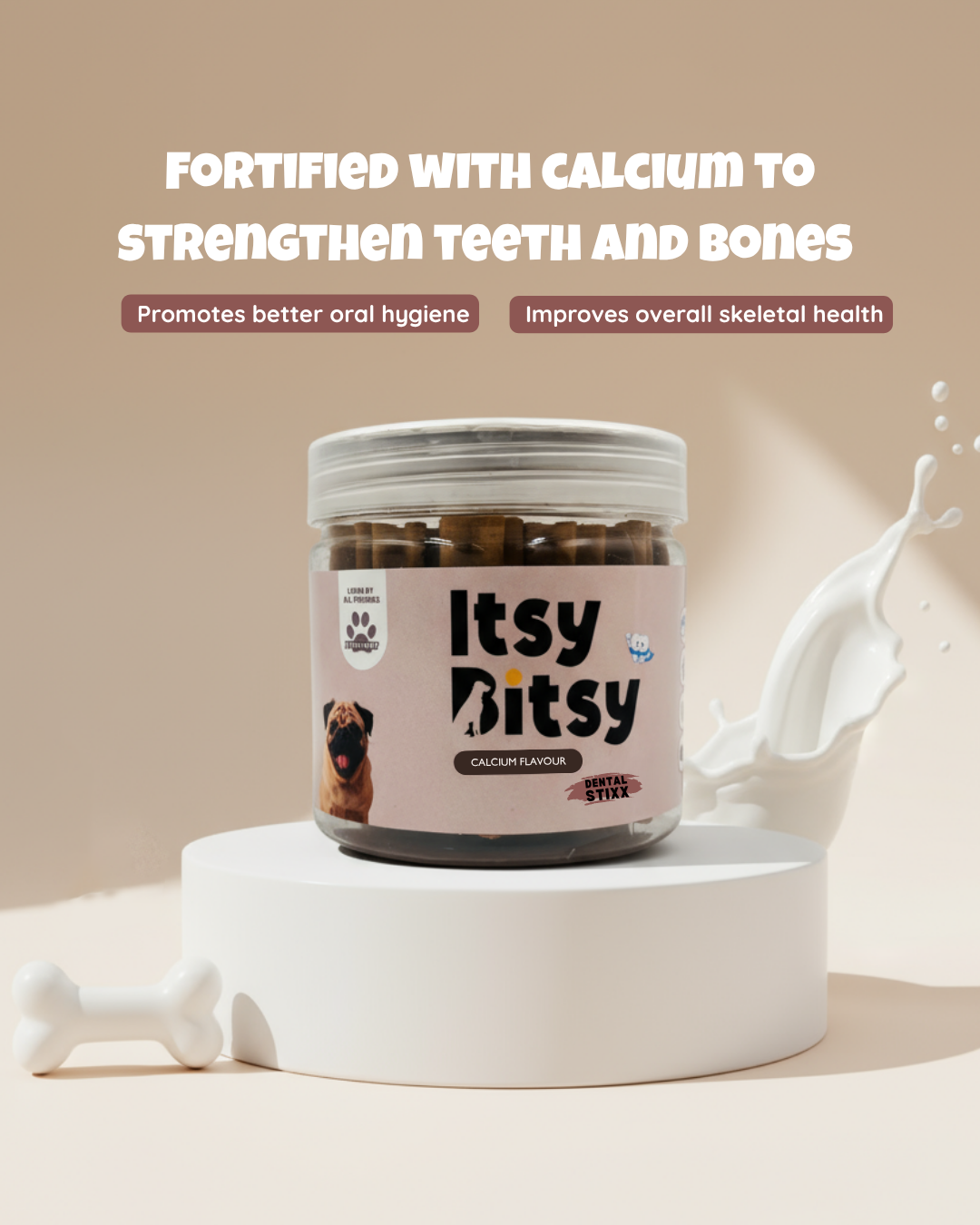 Yummers Itsy-Bitsy Dental Stix - Calcium 220gm