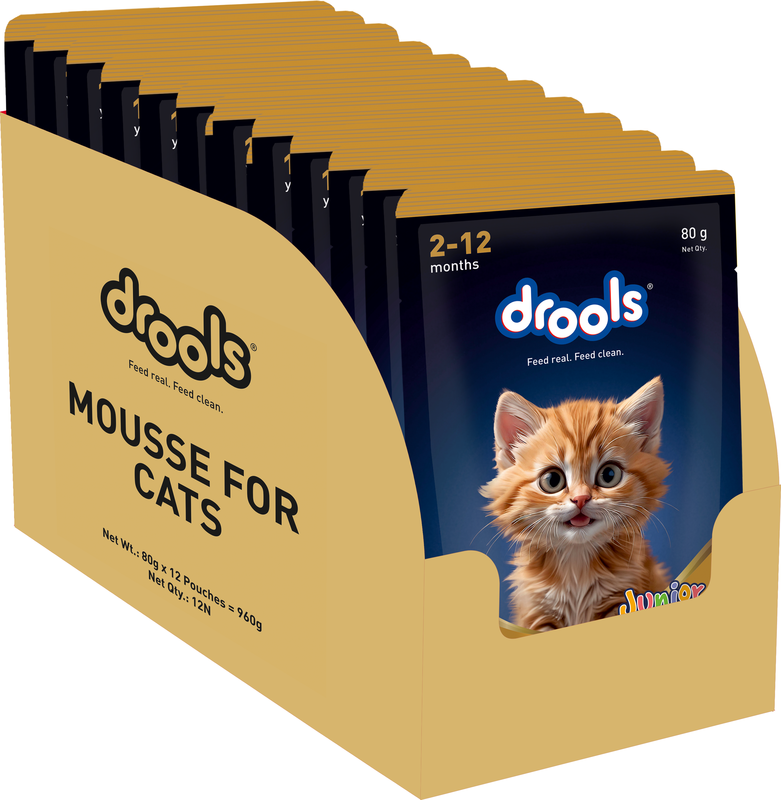 Drools Chicken Mousse Kitten 80g