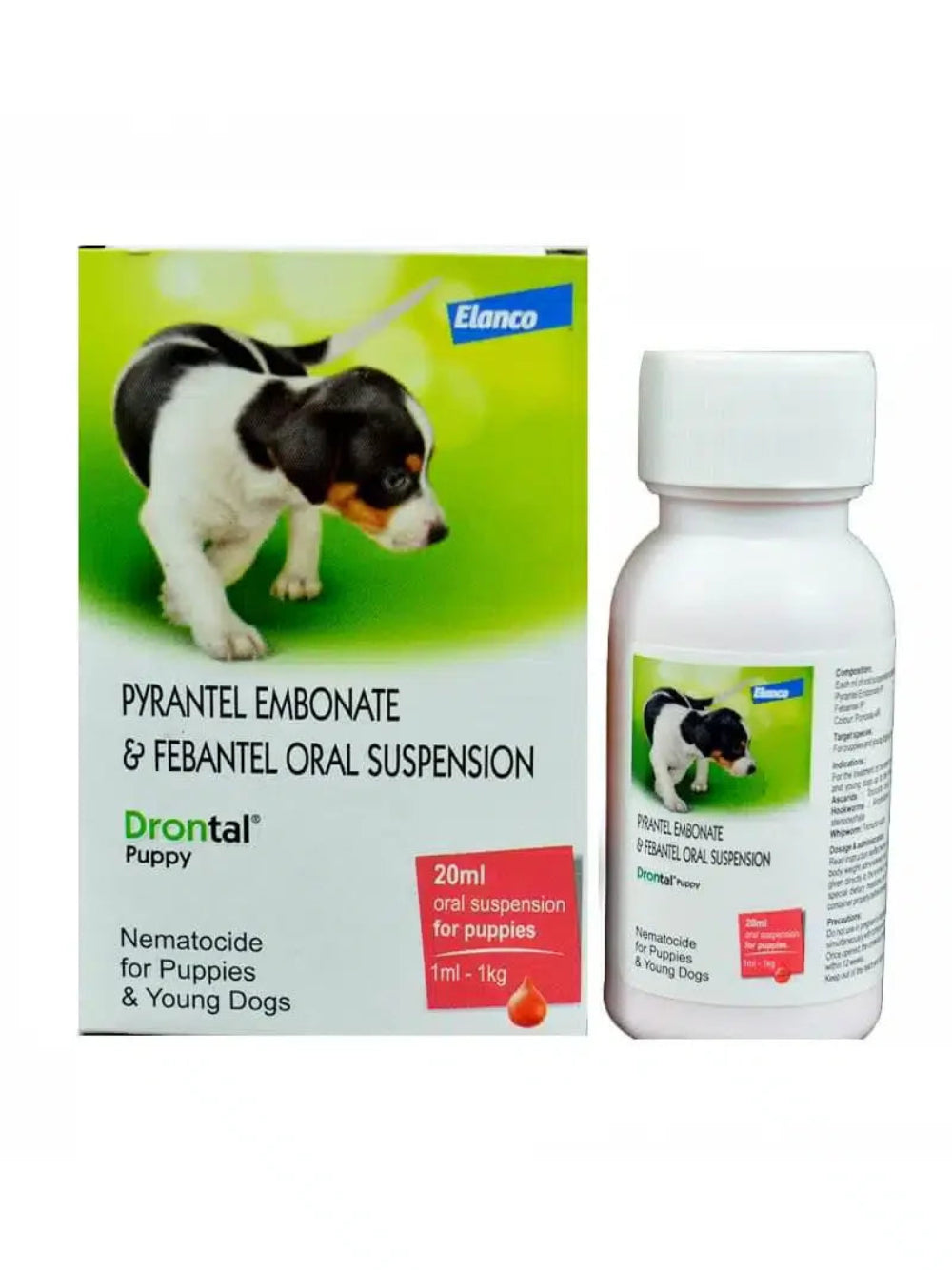 Elanco Drontal Puppy Dewormer 20ml