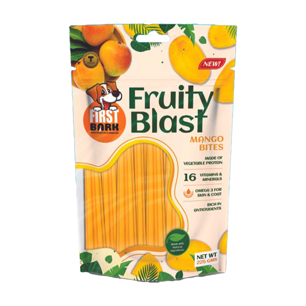 First Bark Fruity Blast Mango Bites