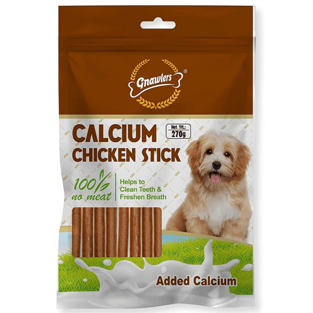 Gnawlers Calcium Chicken Sticks 270gm
