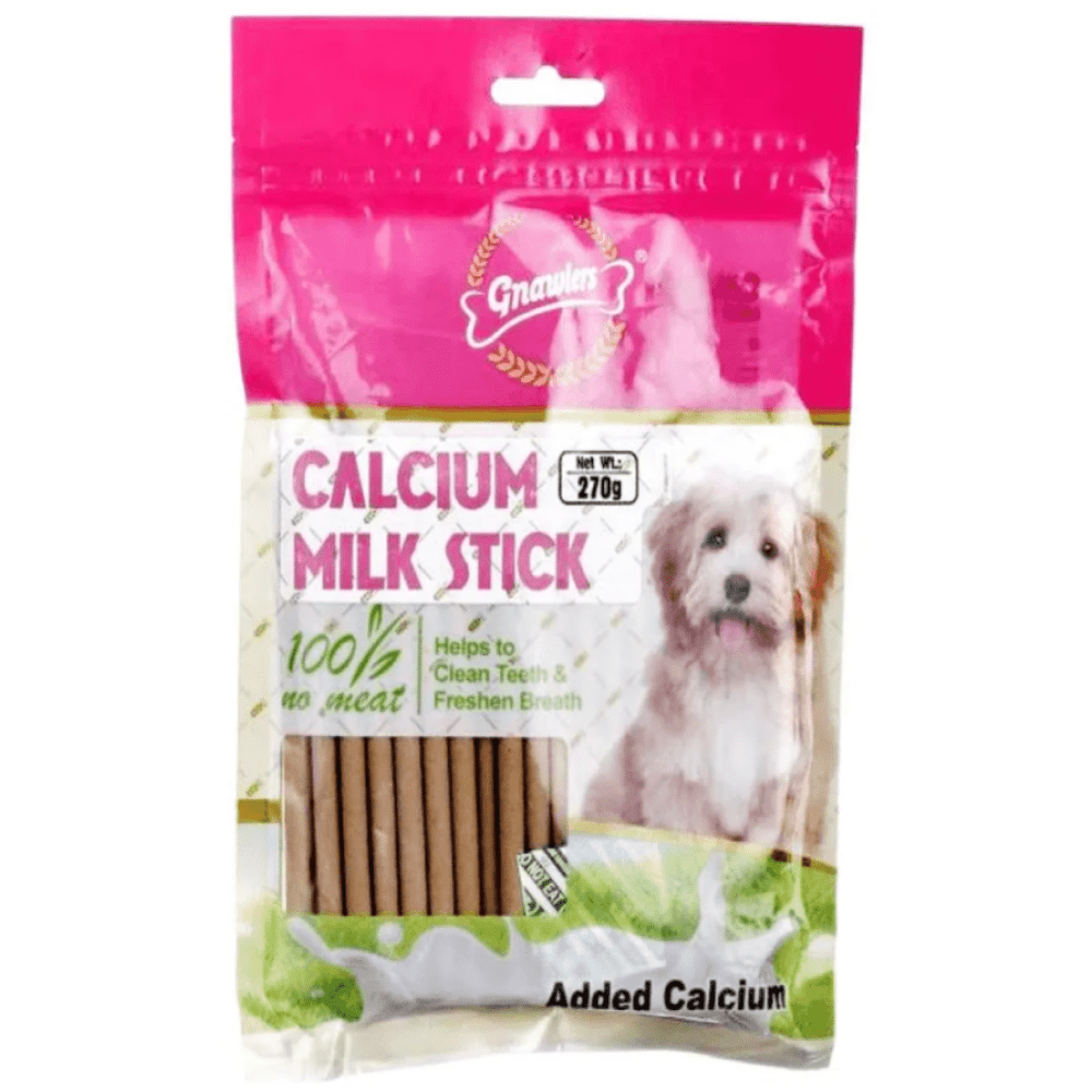 Gnawlers Calcium Milk Sticks 270gm