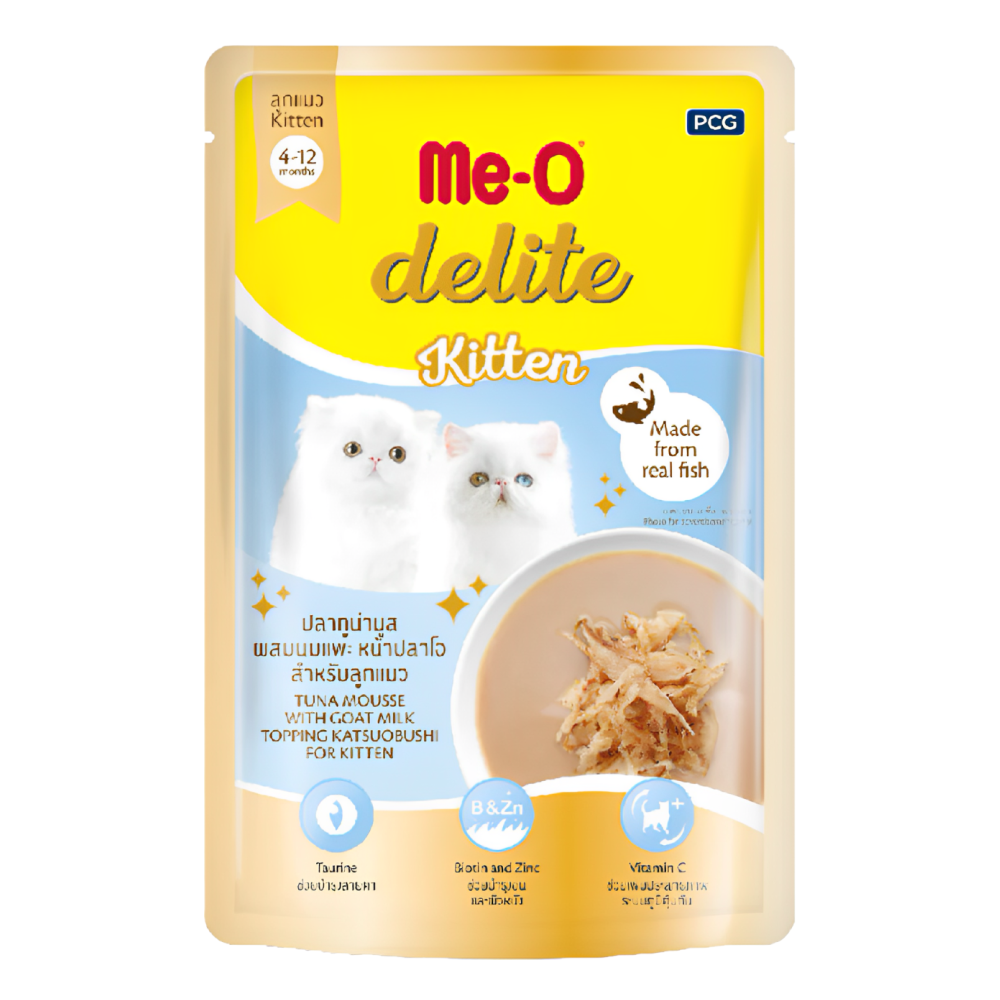 Me-O - Delite - Tuna Mousse Kitten In Gravy