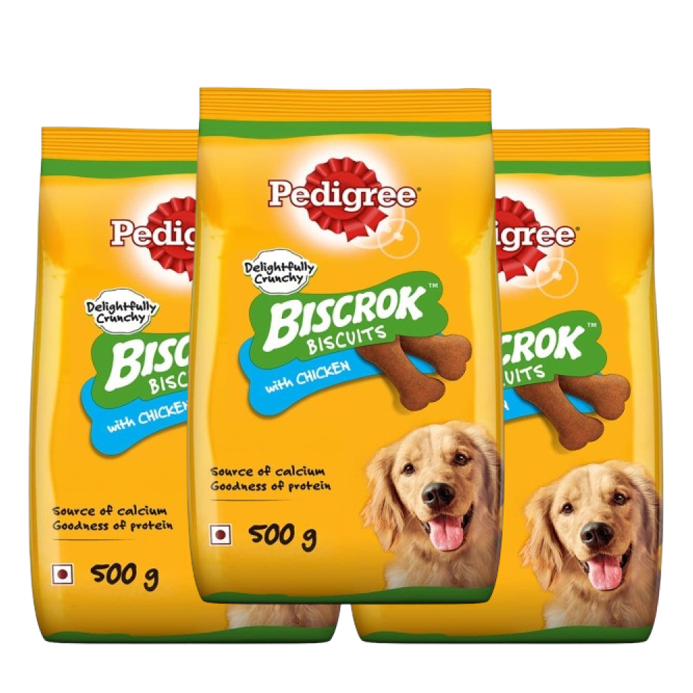 Pedigree Biscrock Biscuit Chicken 500g