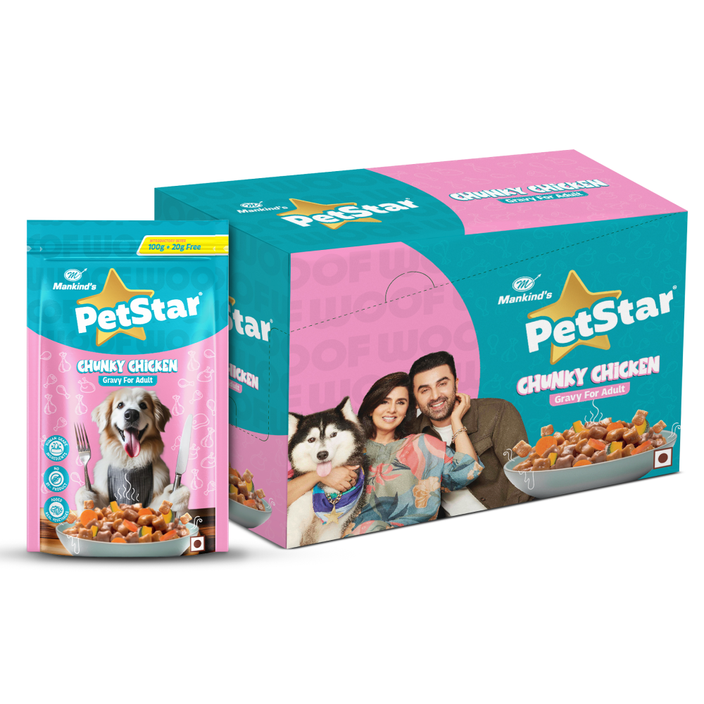 Mankind - Petstar Chunky Chicken Gravy Dog